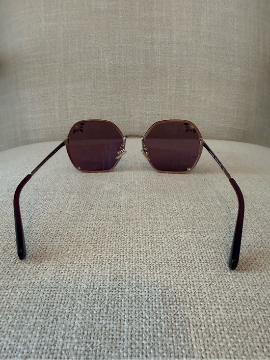 Coach Prairie Rivets Hexagon Sunglasses main image 6